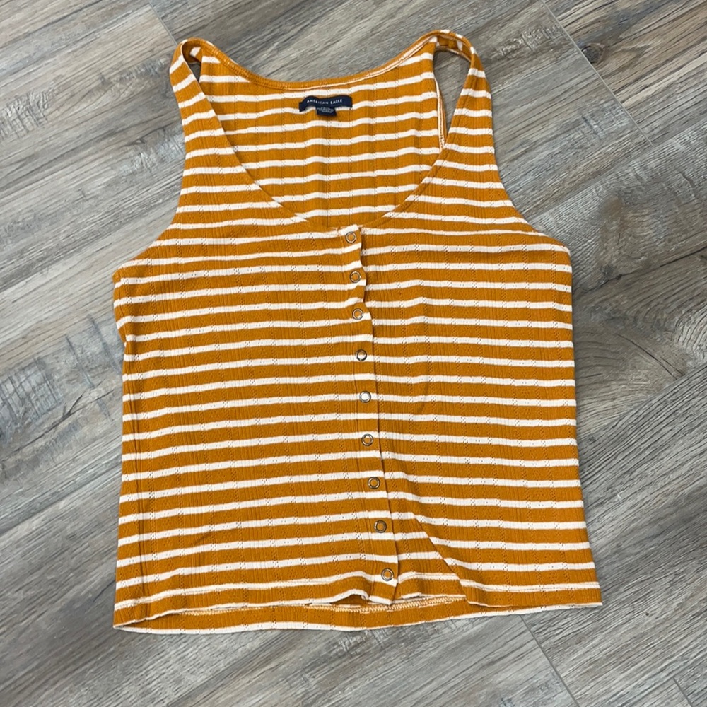 🦄5/25 AE striped tank